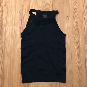 Athleta dark green athletic top